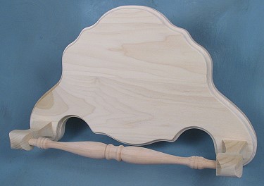 Spindle Wall Towel Bar